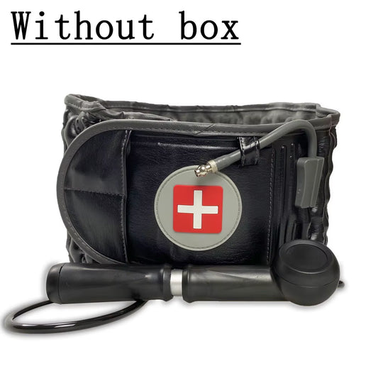 Back Decompression Lumbar Support Belt – Adjustable Air Traction Waist Brace for Spinal Relief & Pain Recovery