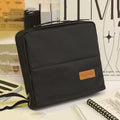 “Large Capacity Vertical Makeup Bag – Multi-Compartment Organizer for Skincare & Cosmetics”