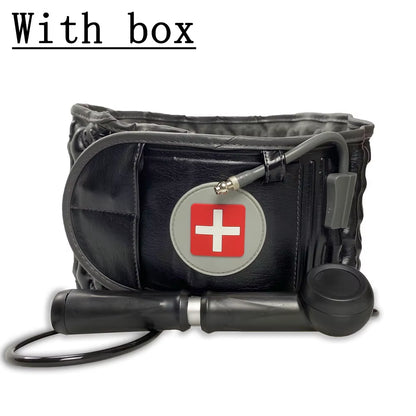 Back Decompression Lumbar Support Belt – Adjustable Air Traction Waist Brace for Spinal Relief & Pain Recovery