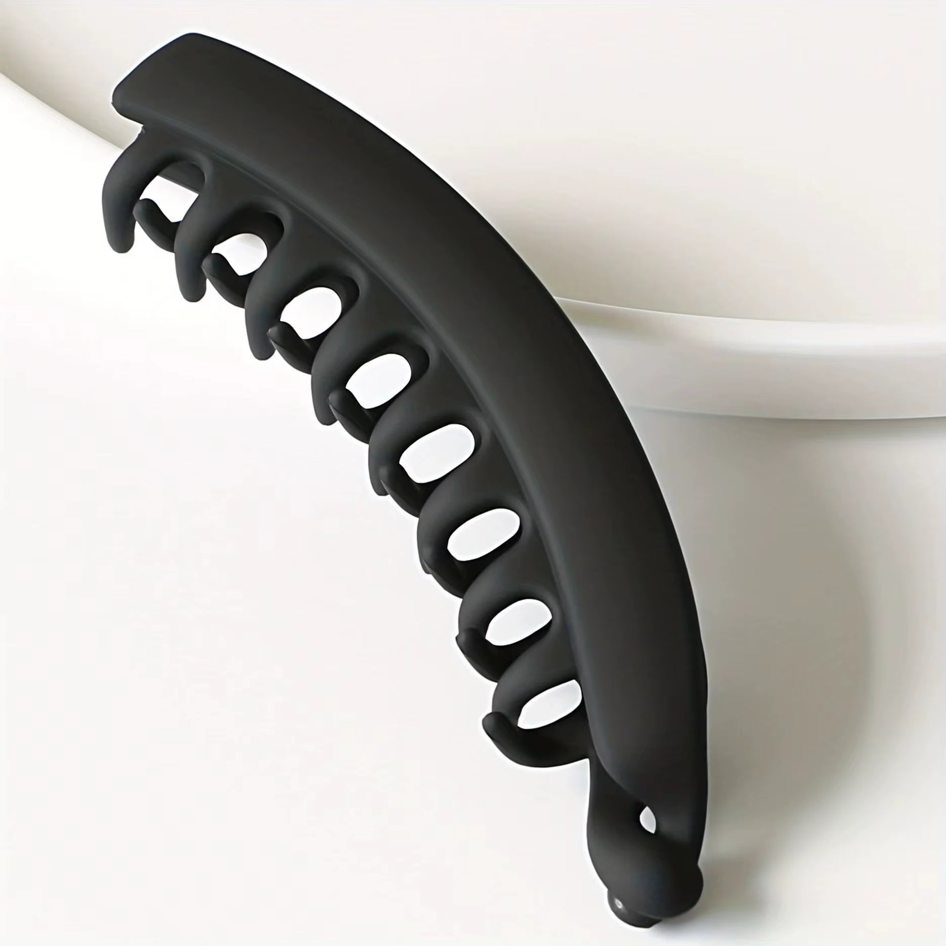 Matte Fish-Shaped Banana Hair Clip - Stylish Ponytail Headband for Women Hair Accessories
