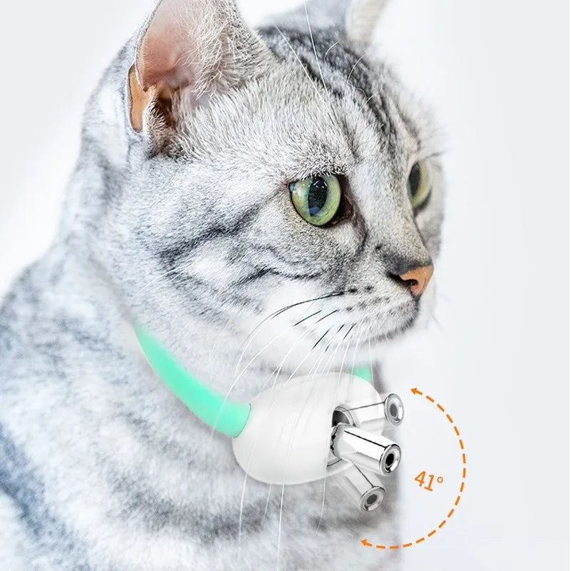 Smart Laser Cat Collar – Adjustable Pet Toy
