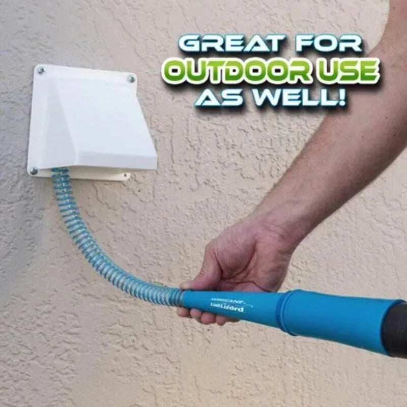 Dryer Vent Cleaner Vacuum Attachment with Bendable Hose