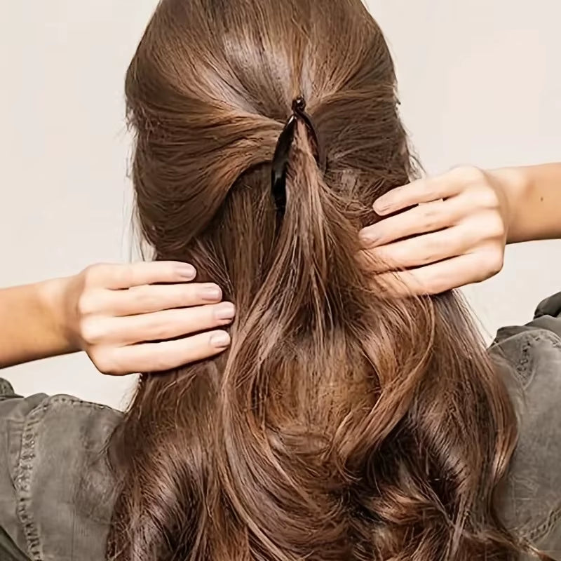 Matte Fish-Shaped Banana Hair Clip - Stylish Ponytail Headband for Women Hair Accessories